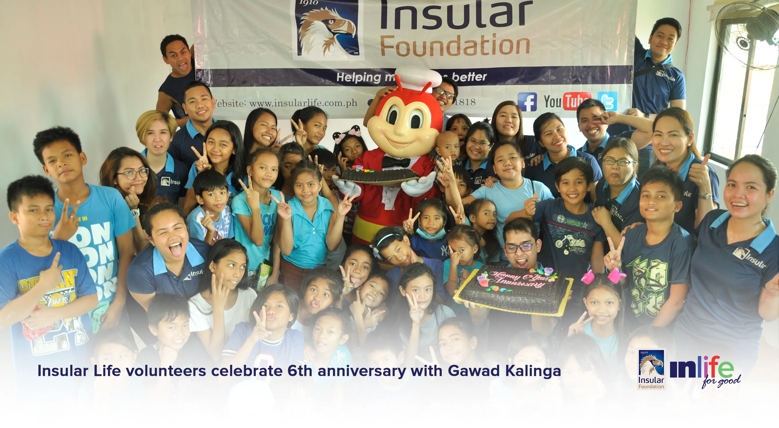insular-life-volunteers-celebrate-6th-anniversary-with-gk